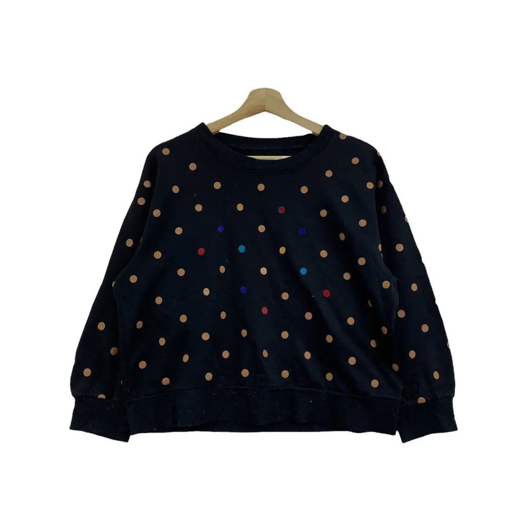 Vintage POLKA DOT ART Pop Fine Modern Sweatshirt Sweater Pullover Jumper