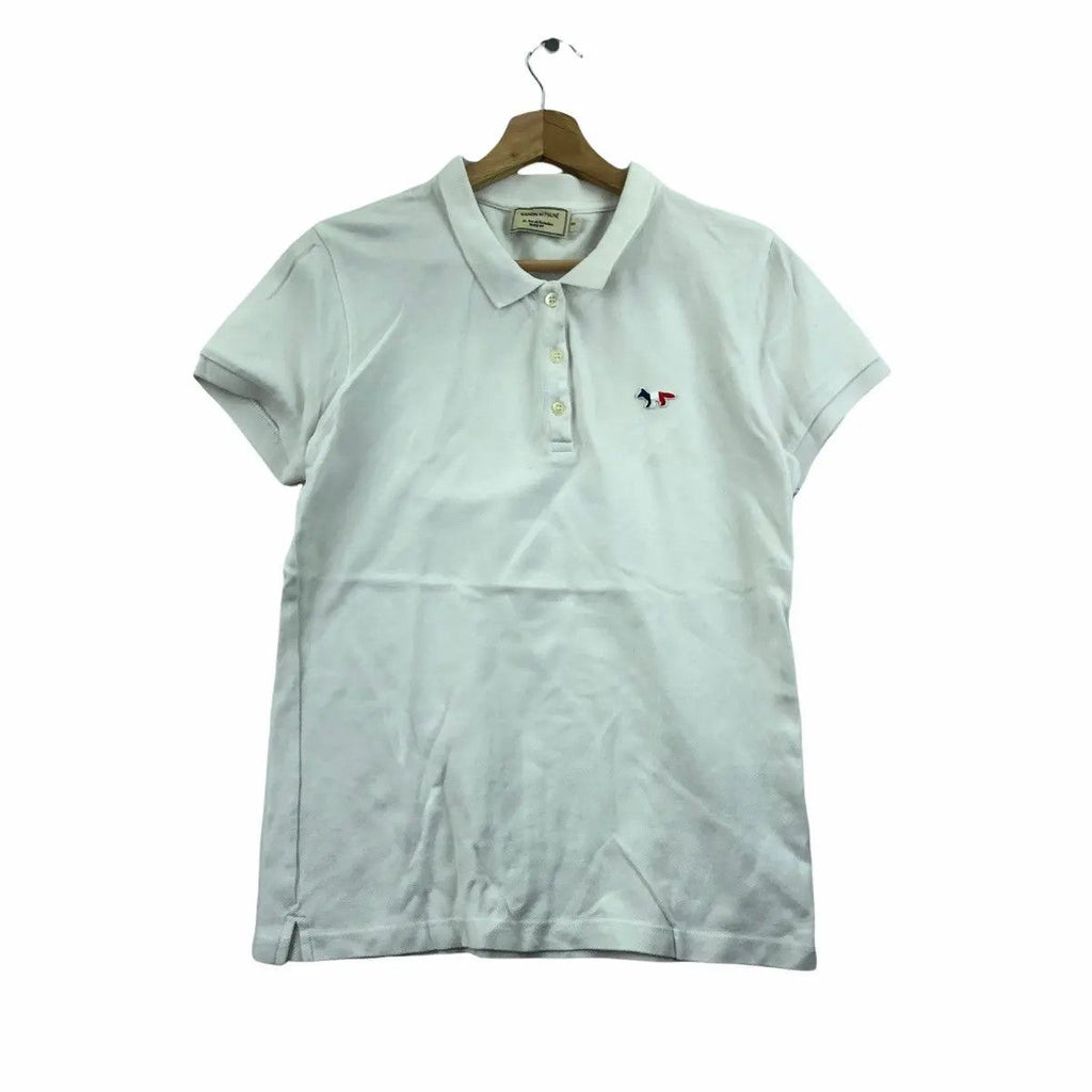 MAISON KITSUNE PARIS Gildas Loaec Masaya Kuroki Polo Tee Shirt Minimalist Design