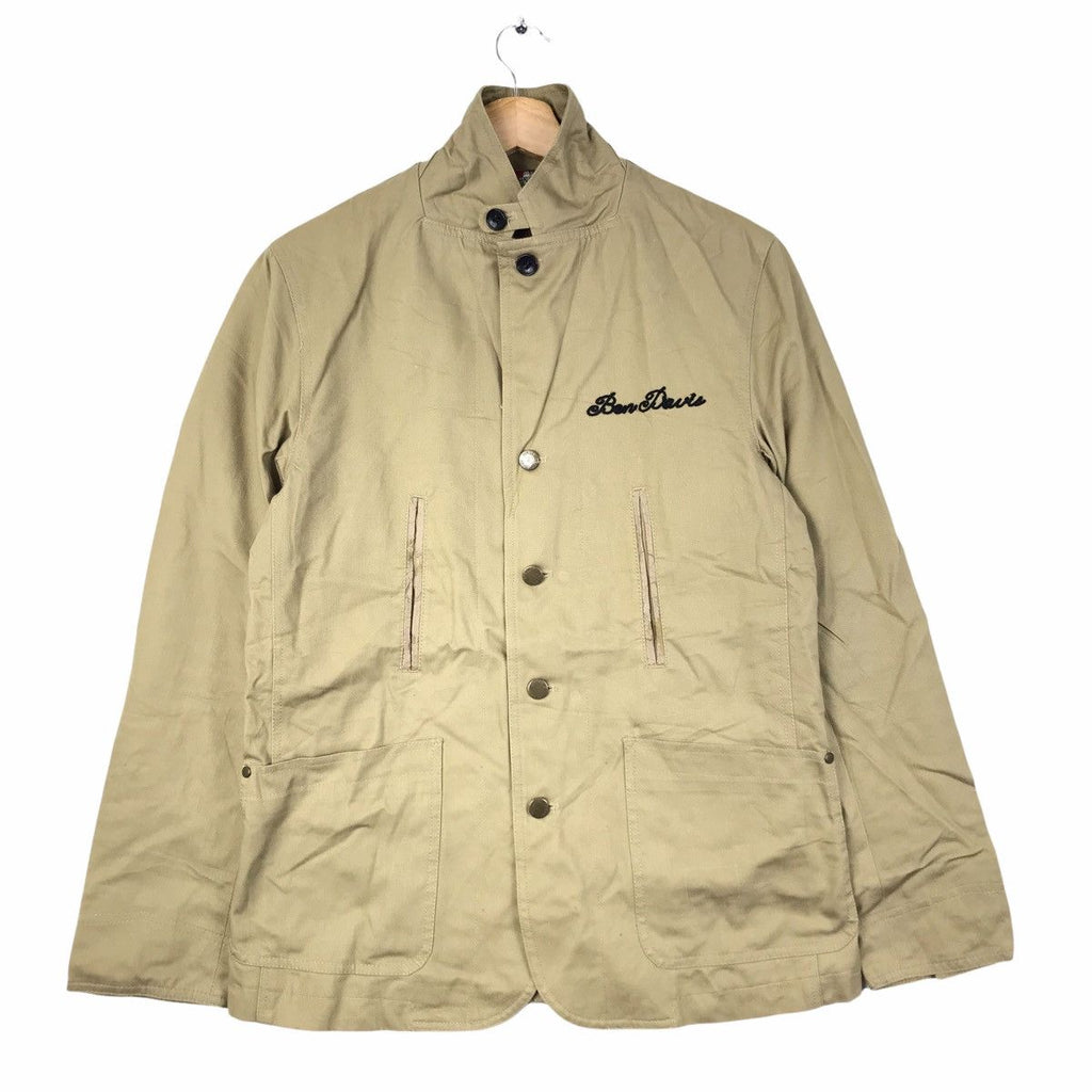 BEN DAVIS USA Craftsmanship Chore Jacket Workwear Snap Button Skateboard Parka