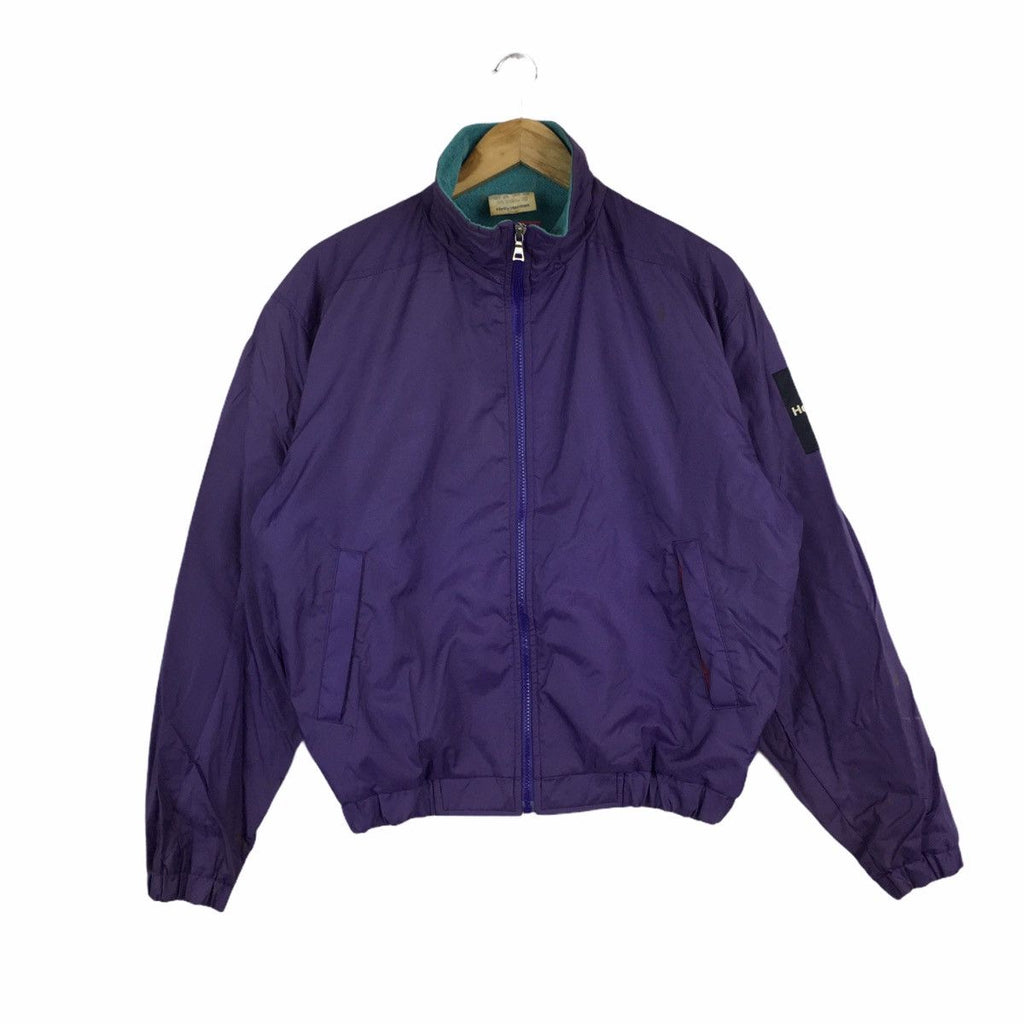 Vintage HELLY HANSEN NORWAY Sea Life Edition Sailing Gear Windbreaker Jacket Patches Logo