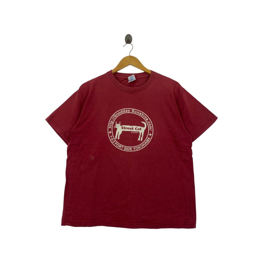 STREET CAT YOKOHAMA Katsumi Good Day Sunshine Tee Shirt Top Port Side Shop