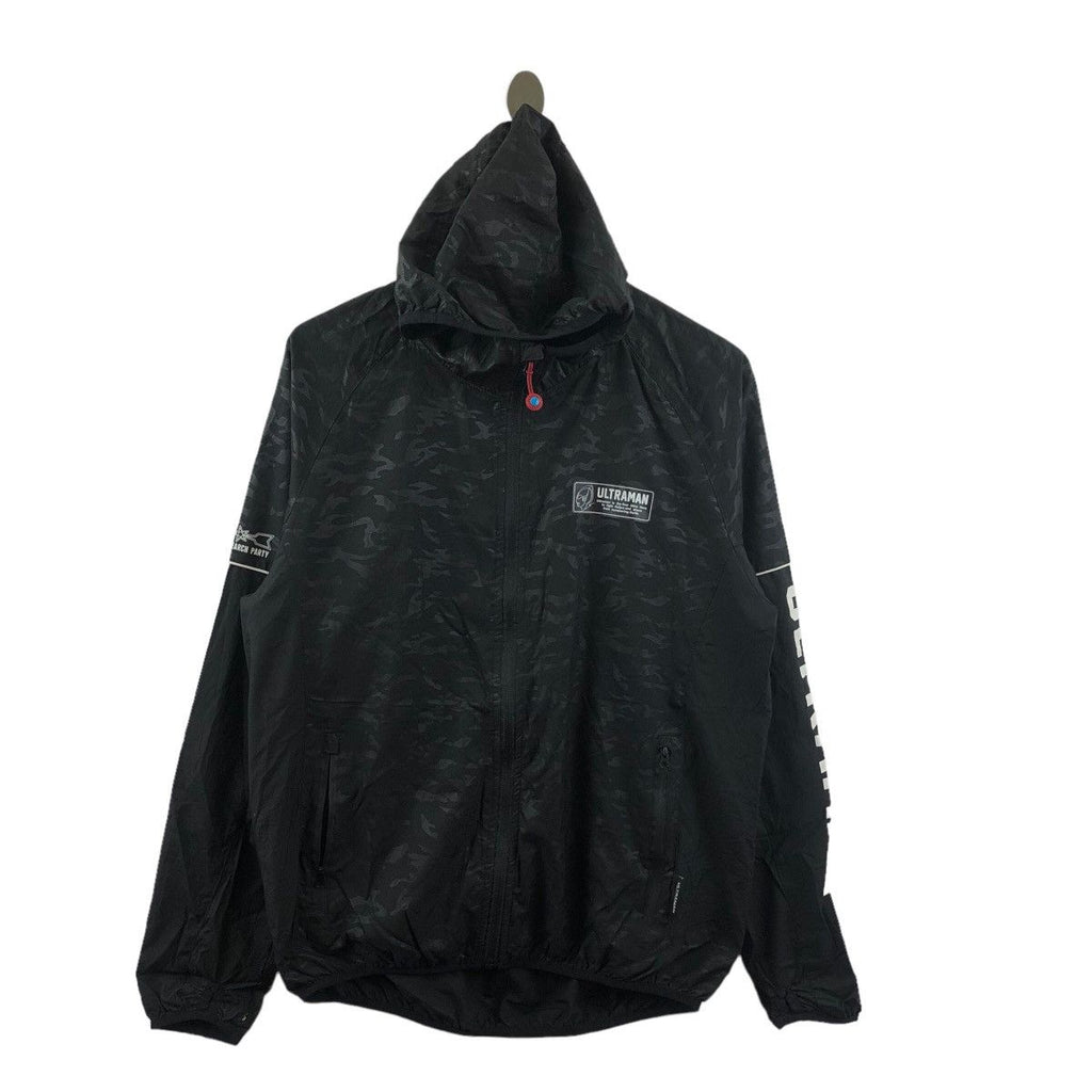 ULTRAMAN TSUBURAYA PROD Camo Hoodie Jacket Windbreaker Gorp Core