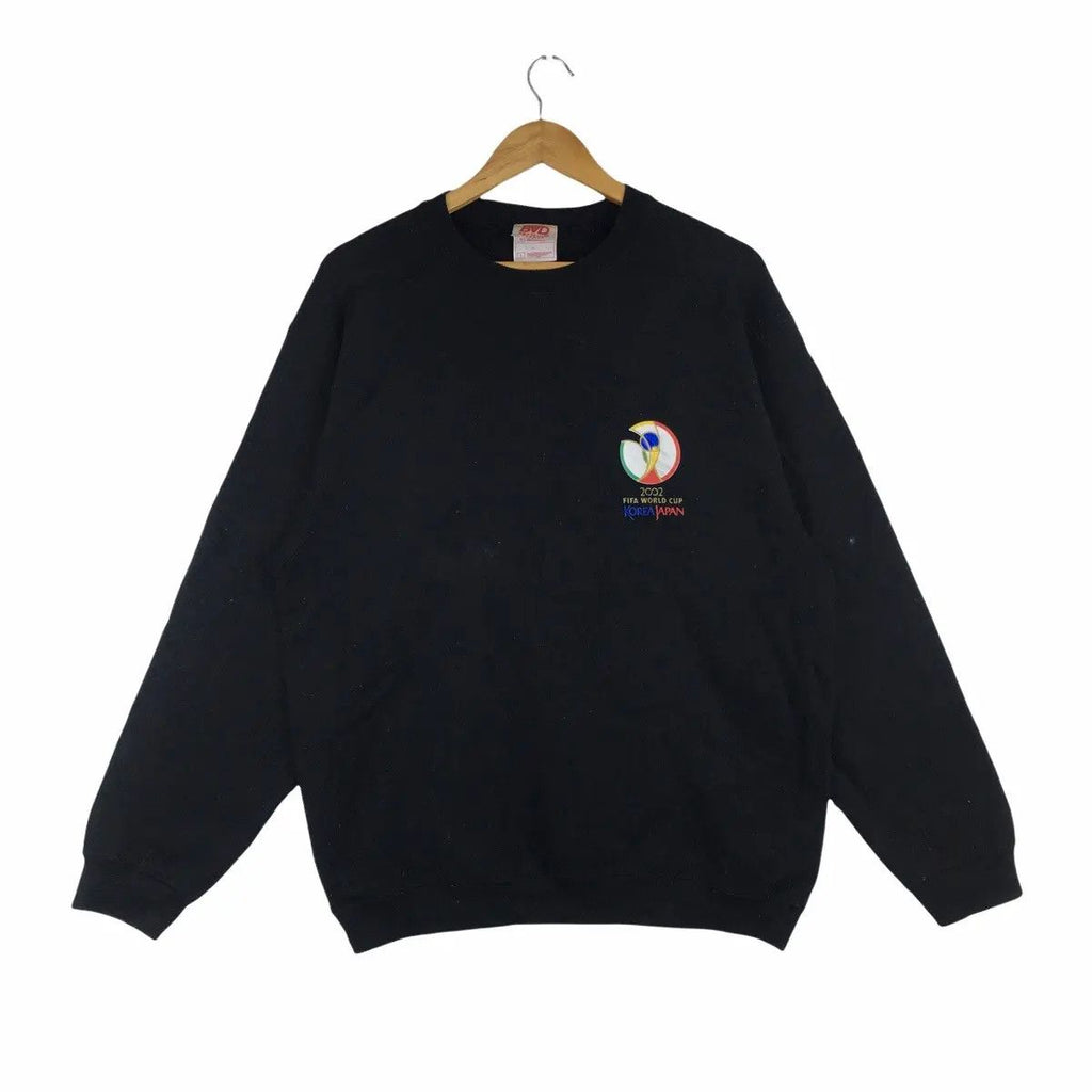 Vintage FIFA WORLD CUP Korea Japan 2002 Crewneck Sweater Sweatshirt Pullover