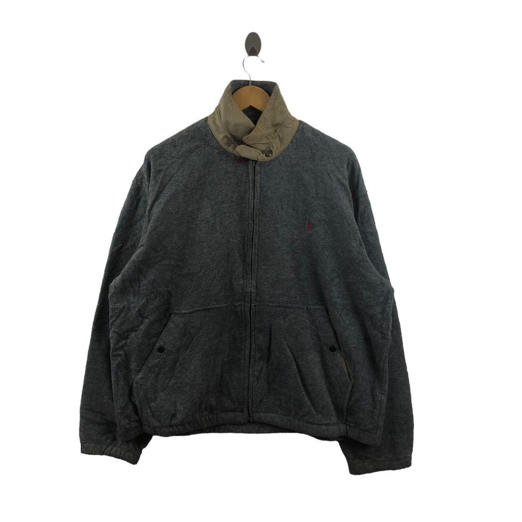 Vintage POLO RALPH LAUREN Small Pony Microfiber Fleece Jacket Windbreaker