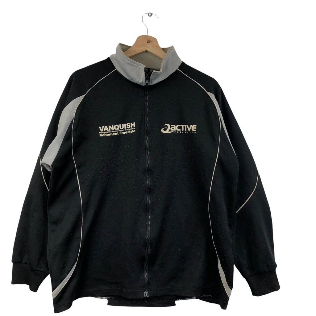 VANQUISH JAPAN x ACTIVE FREESTYLE Vehement Zipper Jacket Sweater Windbreaker Sweater