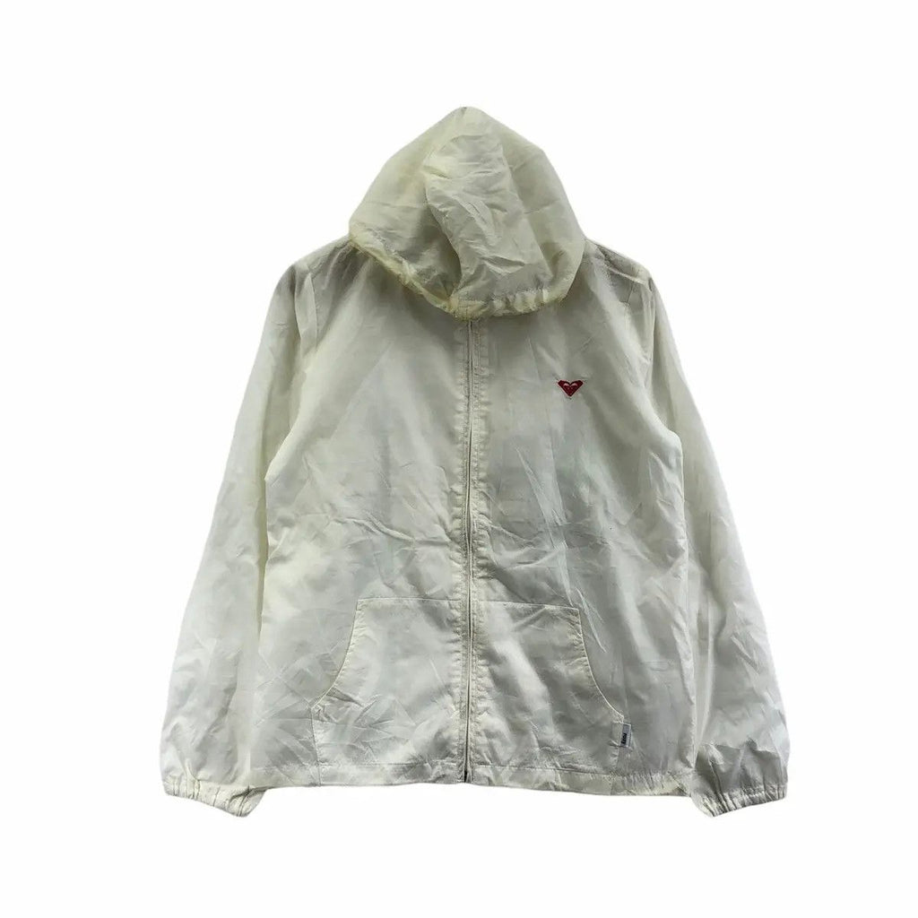 ROXY SURFING HAWAII Minimalist Design Hoodie Jacket Zipper Sweater Windbreaker