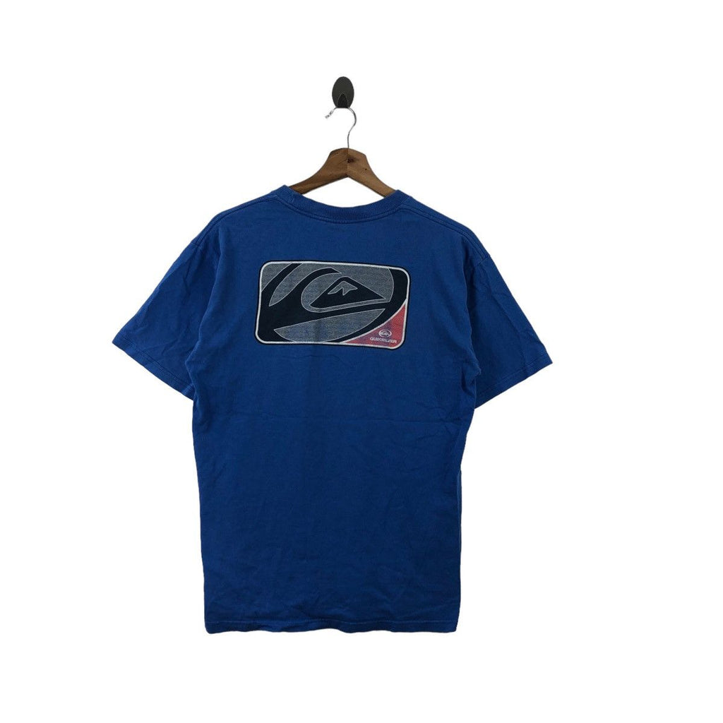 Vintage QUIKSILVER SURF HAWAII Double Sided Tee Shirt Top Beach Summer