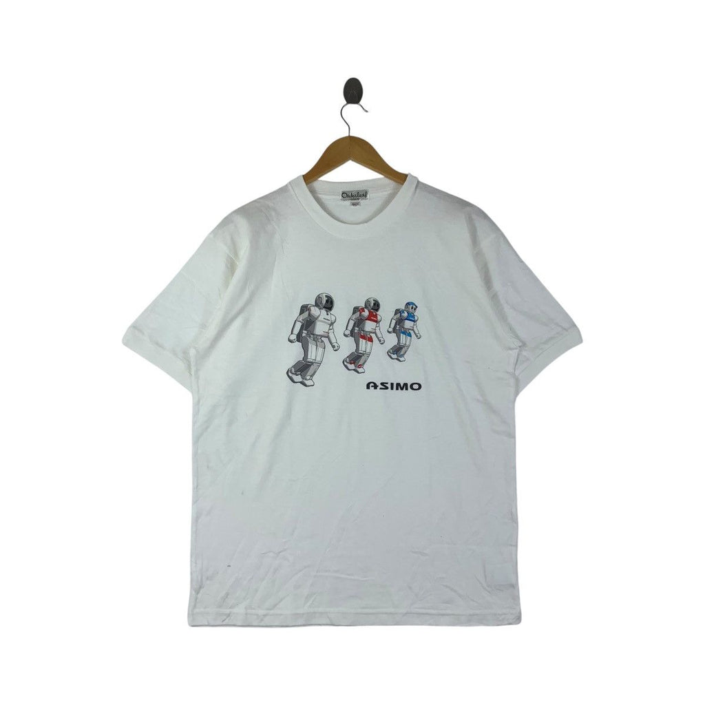 Vintage HONDA ASIMO ROBOT Humanoid Innovation Tee Shirt Top Design Studio