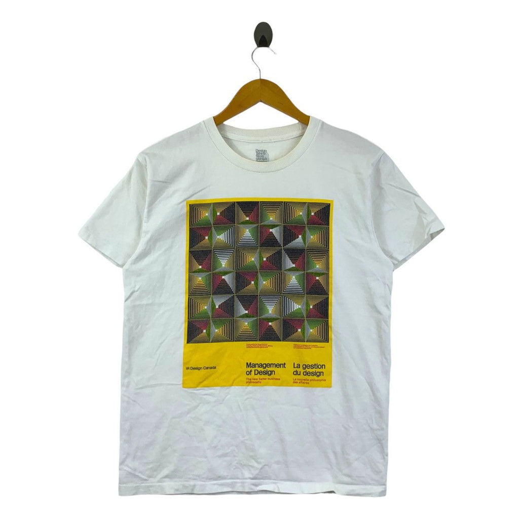 PHOTOFOLIO MANAGEMENT OF DESIGN Tee Shirt Top Art Abstract Pattern