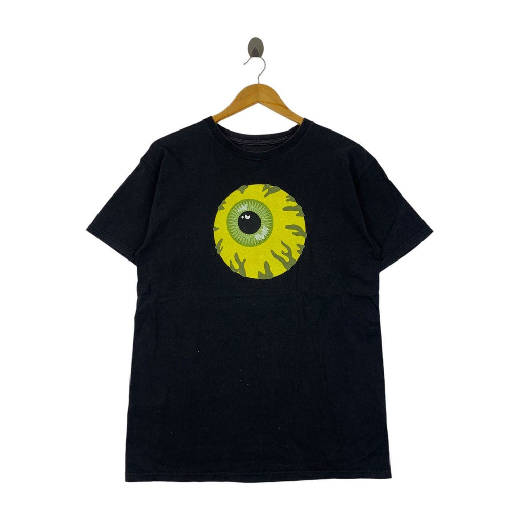 MISHKA KEEP WATCH Eyes Skateboard USA Tee Shirt Top Engineered To Destroy