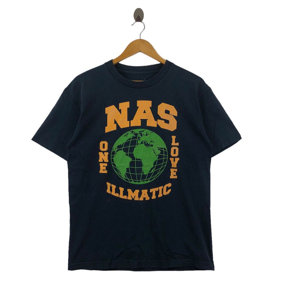 NAS ILLMATIC TOUR Hip Hop Rap Album Chung King Tee Shirt Concert Live