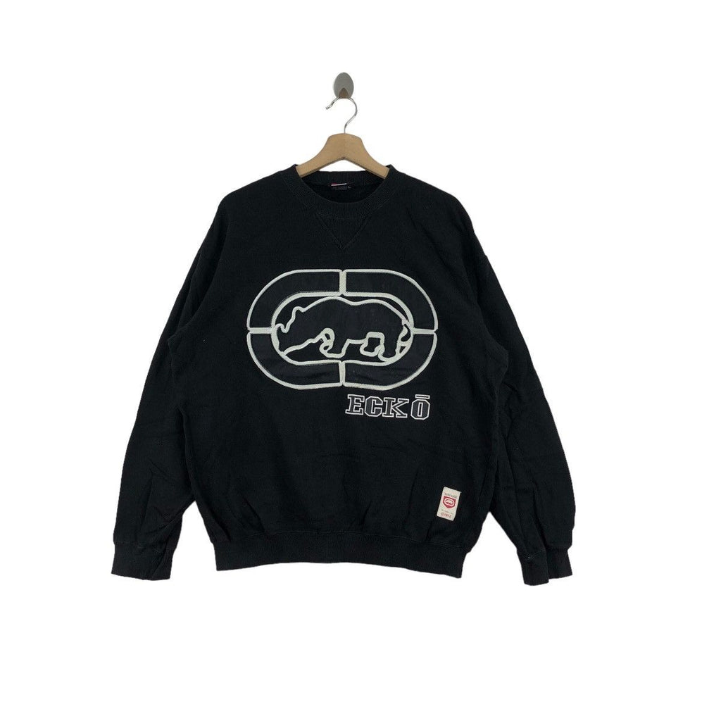 Vintage ECKO UNLIMITED FUNCTION Skate Crewneck Sweatshirt Embroidered Sweater