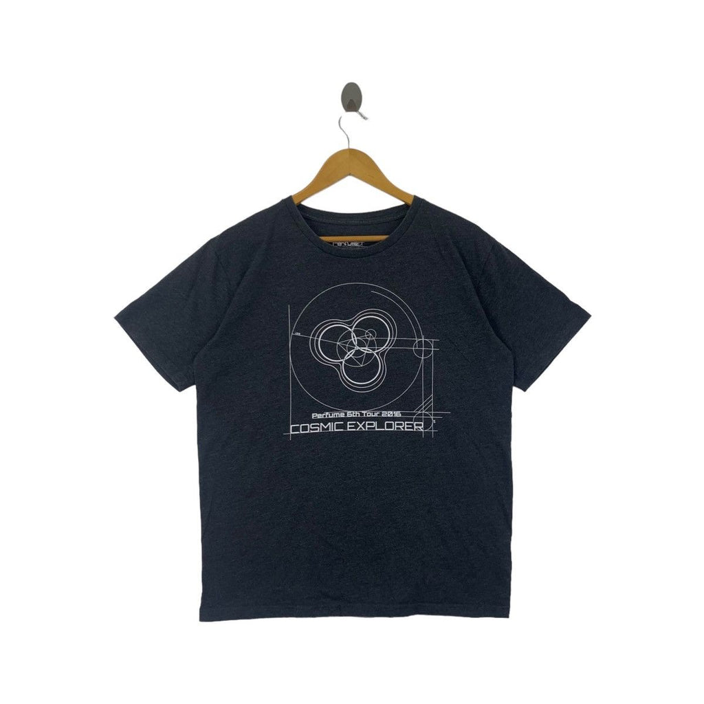 PERFUME COSMIC EXPLORER 2016 Tour Japan Idol Tee Shirt Top Album Promo Jpop