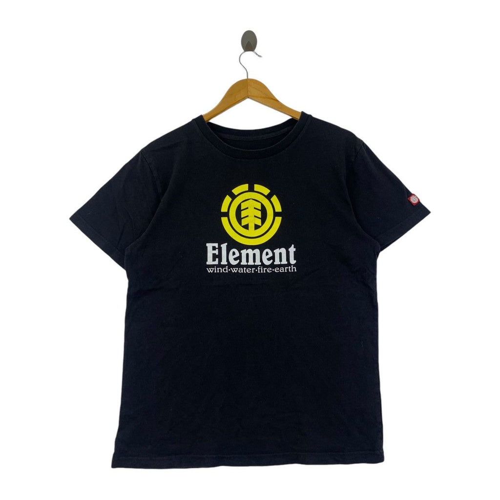 Vintage ELEMENT SKATEBOARD Wind Water Earth Fire Tee Shirt Top Streetwear