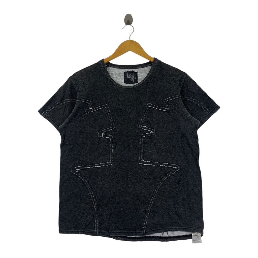 Vintage MARITHE FRANCOIS GIRBAUD Patchwork Tee Shirt Top Paris