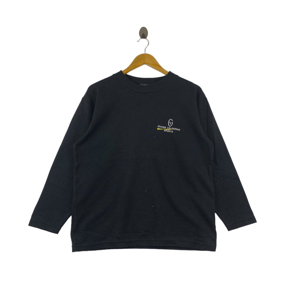 Vintage GIANNI VALENTINO ITALY Sports Collection Sweatshirt Sweater Pullover Jumper
