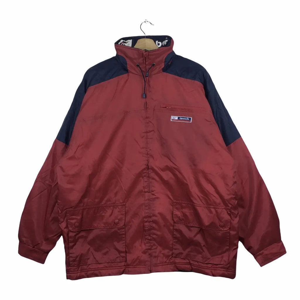 Vintage 90' REEBOK SPORTSWEAR Light Puffer Windbreaker Jacket Outdoor Gear