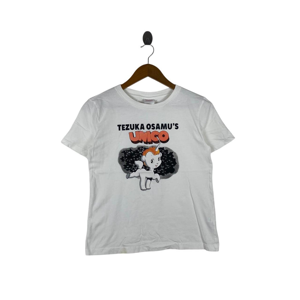GU x UNICO MANGA Osamu Tezuka Sanrio Shojo Tee Shirt Top Shojo Kodomo Anime