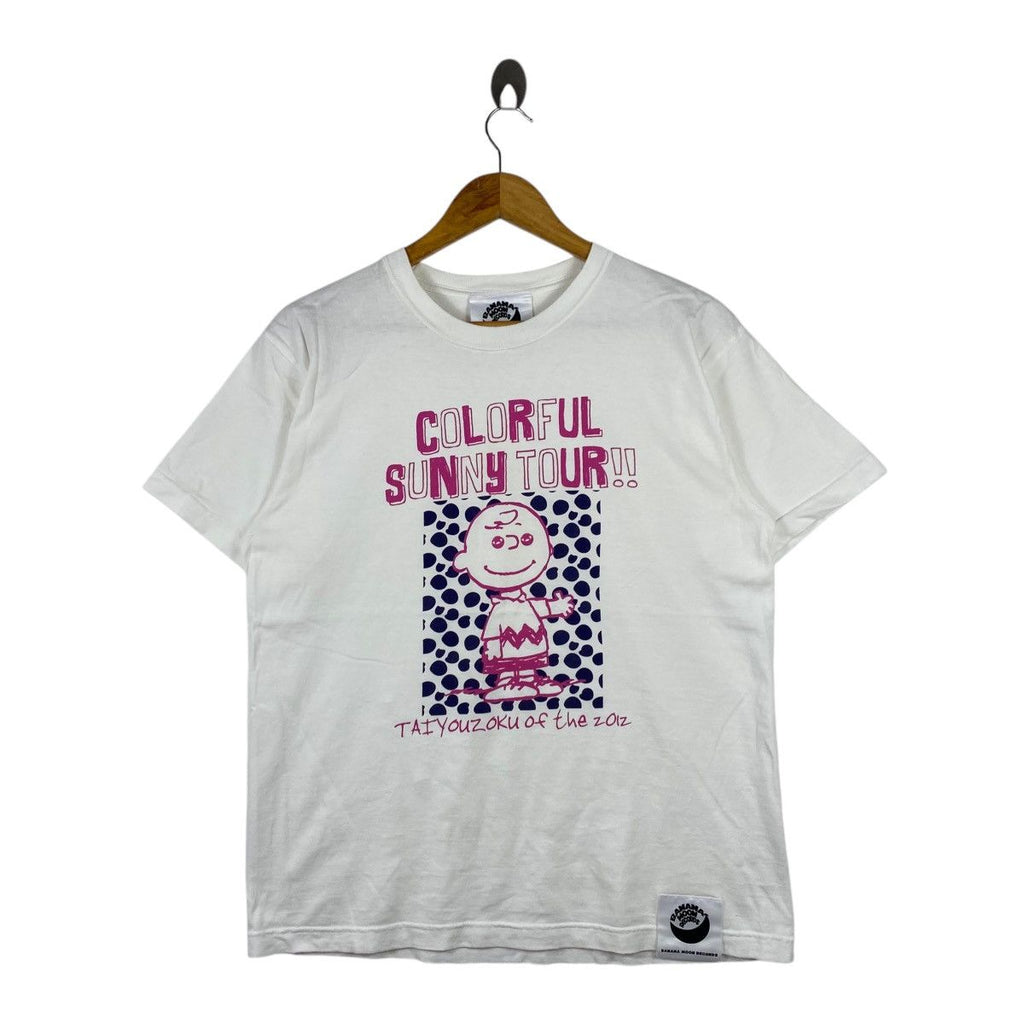 TAIYOUZOKU JAPAN BAND Banana Moon Records Tee Shirt Top Colourful Sunny Tour