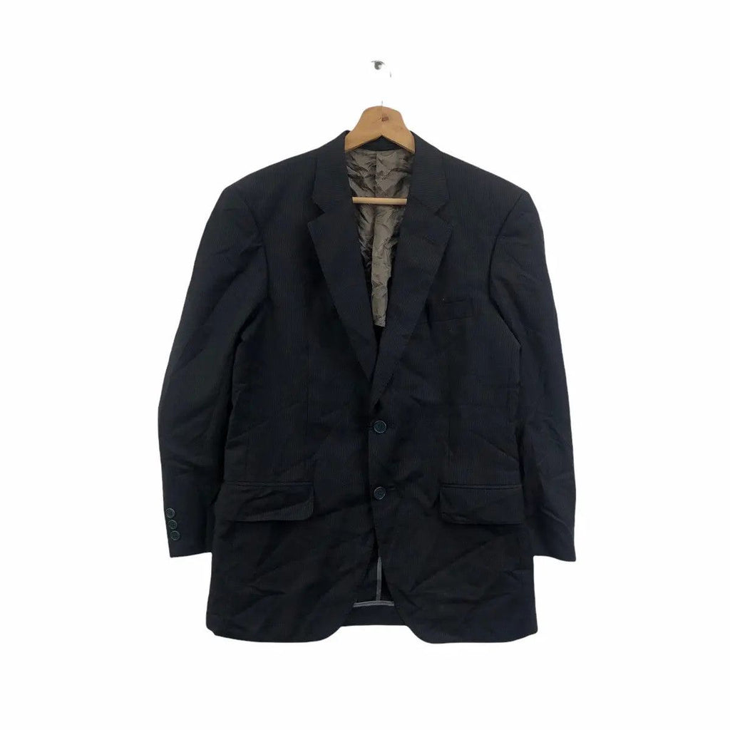 Vintage ERMENEGILDO ZEGNA Made In Italy Super Fine Australian Wool Blazer Coat Suit
