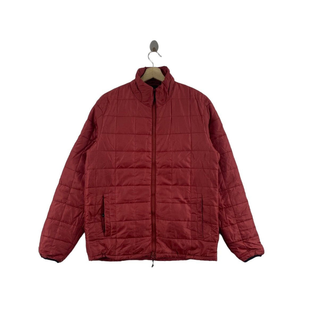 Vintage VICTORINOX SWISS Quilted Puffer Jacket Windbreaker Hoodie All Condition Gear