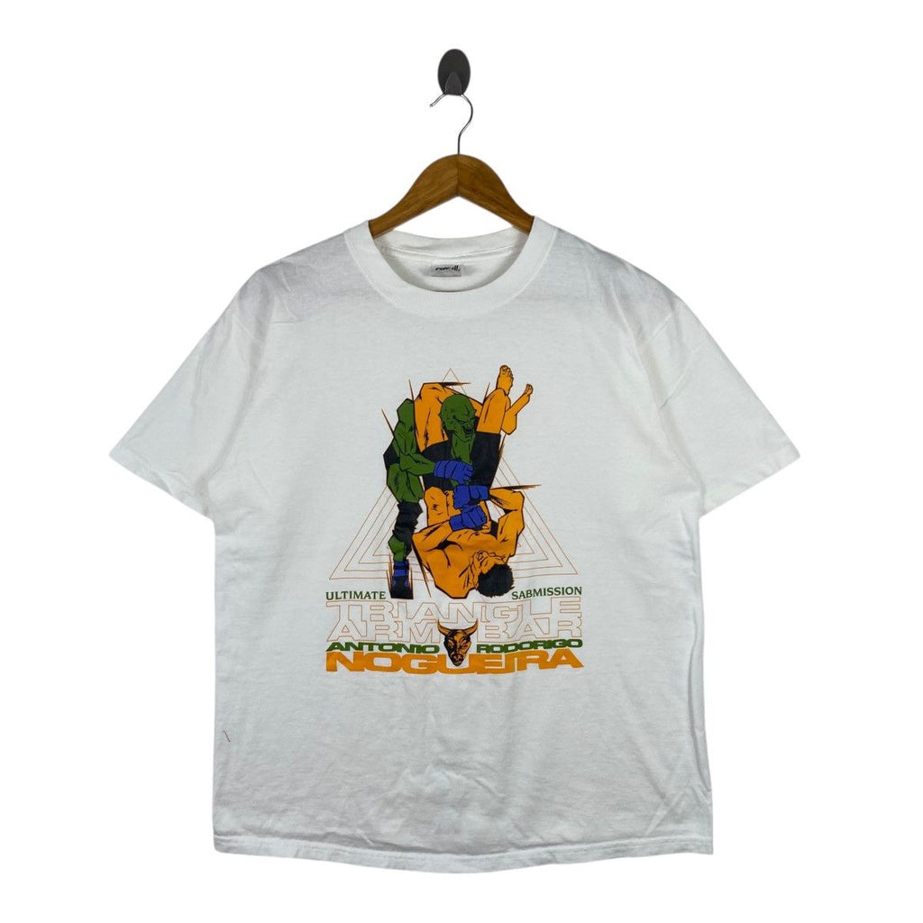 Vintage ANTONIO RODORIGO MINOTAURO Maxial Art Tee Shirt Top Ultimate Sabmission