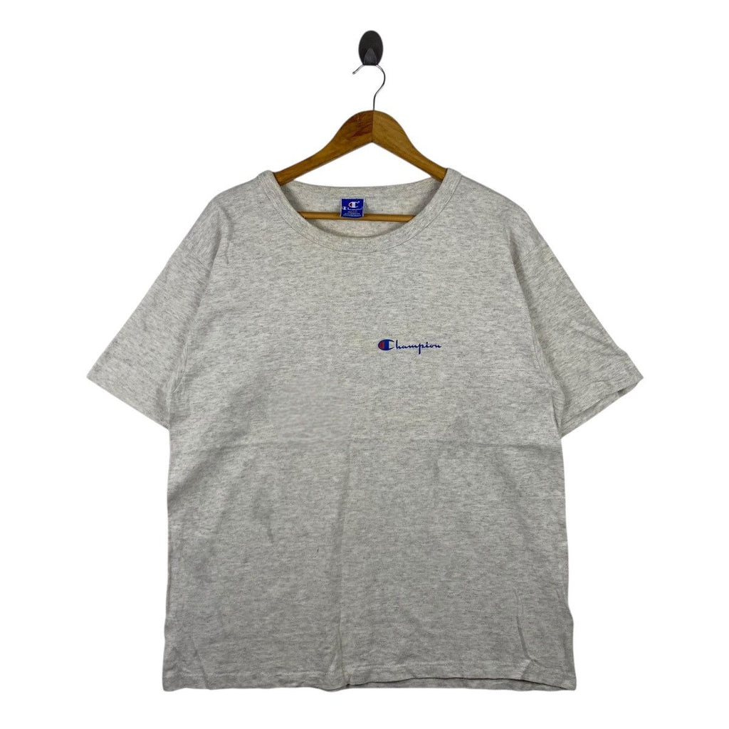 Vintage 90’ CHAMPION PRODUCTS Script Logo Tee Shirt Top Made In USA