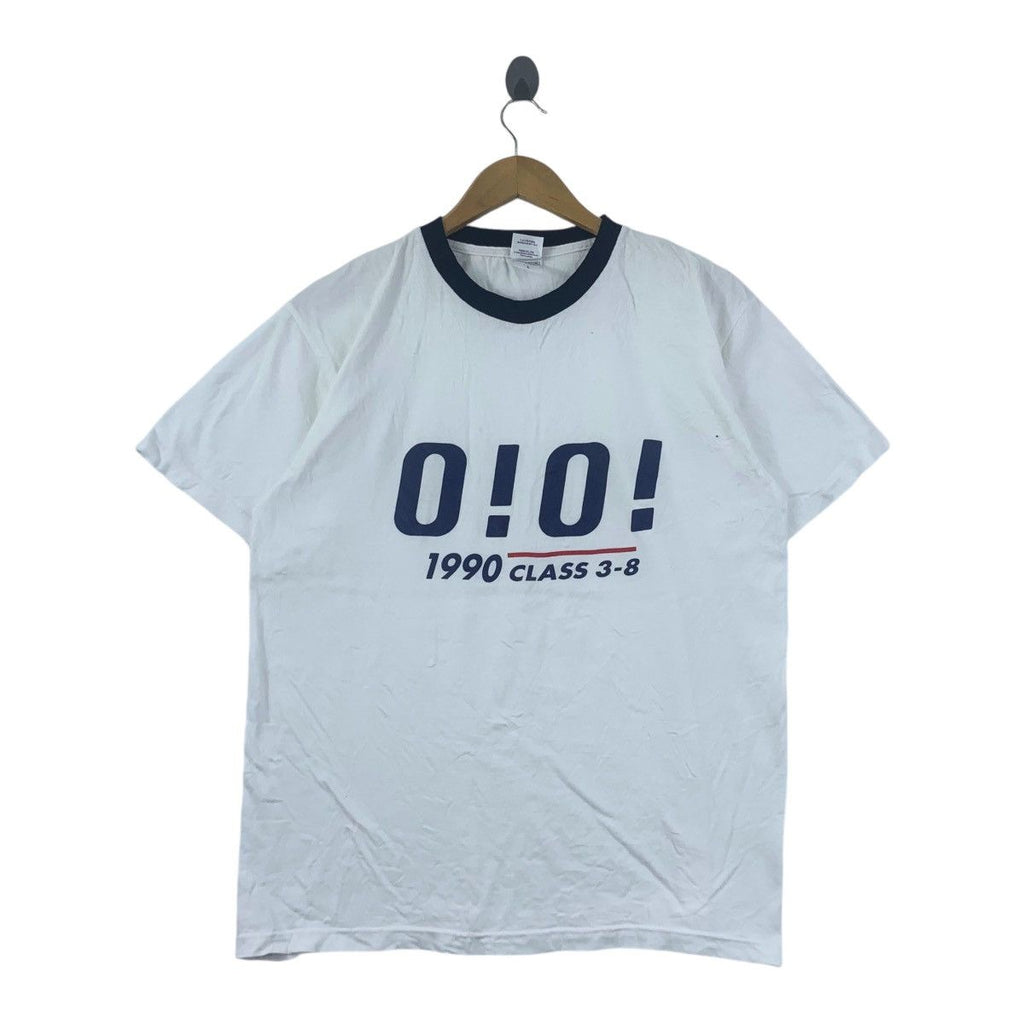 Vintage 1990 OI OI PUNK Skinhead Rebel Tee Shirt Top Class Of