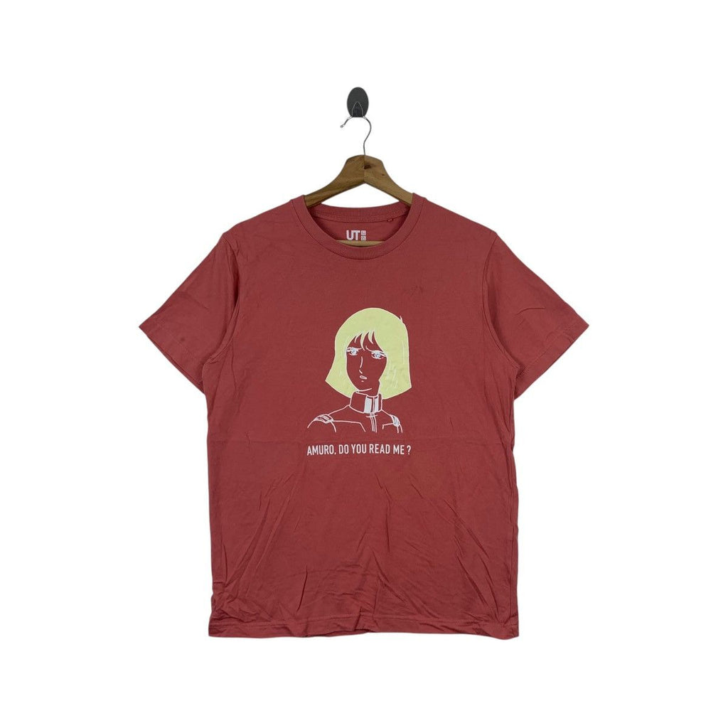 UNIQLO x GUNDAM AMURO RAY 40th Anniversary Tee Shirt Top Manga Movie Anime