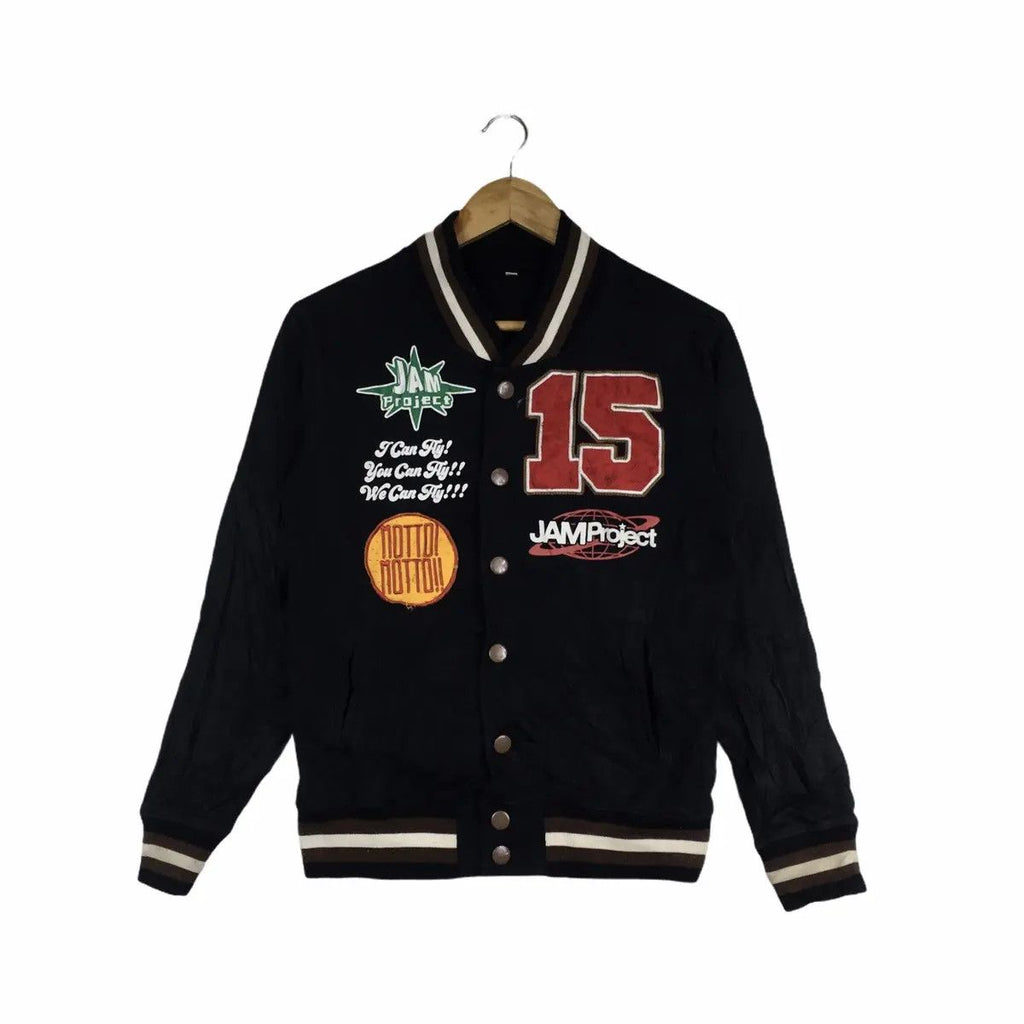 JAM PROJECT WORLD The Stranger Party Varsity Jacket Hip Hop Rap