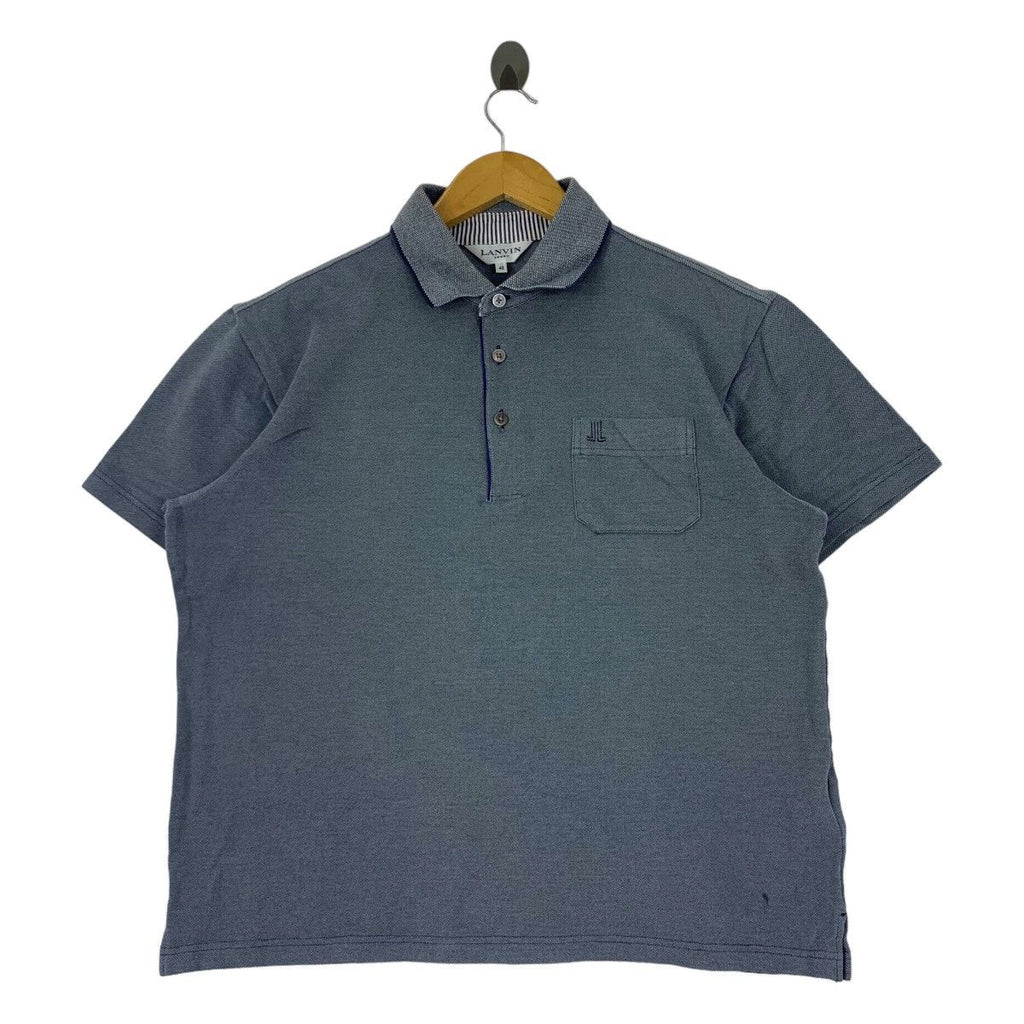 Vintage LANVIN PARIS SPORT Golf Collection Polo Tee Shirt Top Tennis