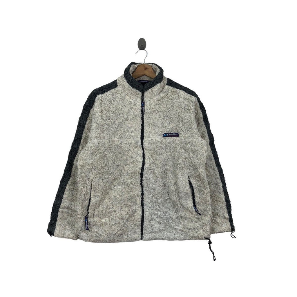 Vintage RUNS RIVER OUTDOOR Equipment Fleece Jacket Windbreaker
