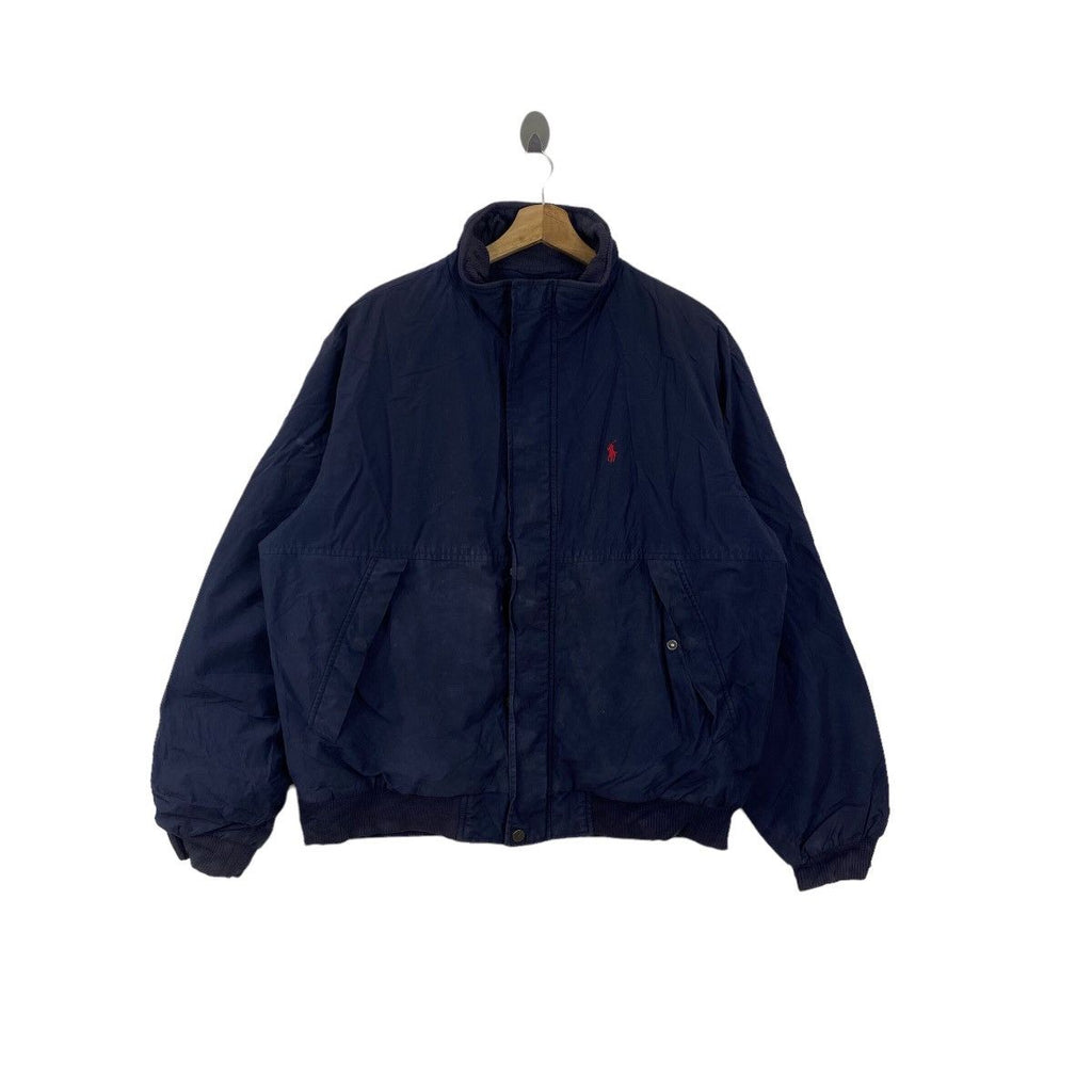 Vintage 90’ POLO RALPH LAUREN Small Pony Cotton Jacket Olympic Harrington