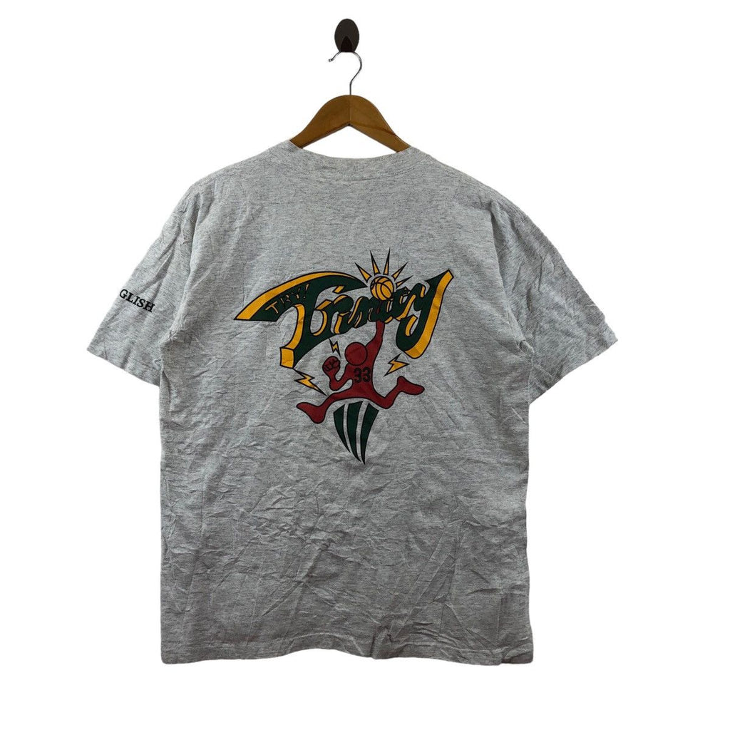 Vintage 90’ KEITH HARING TRINITY Basketball Champ Tee Shirt Pop Art Artist