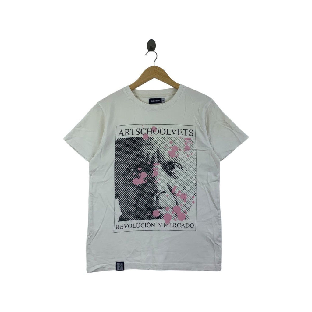 ART SCHOOL VETS Revolution &amp; Market Fotofolio Punk Tee Shirt Top Underground Fashion Art
