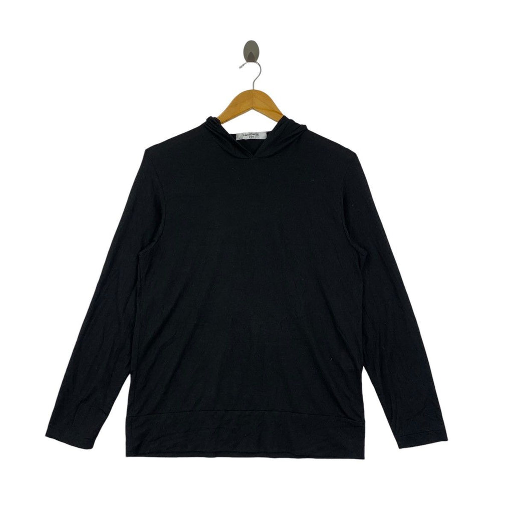 Vintage LAUTREMONT JAPAN MEN Collection Hoodie Tee Shirt Top Plain Minimalist Design