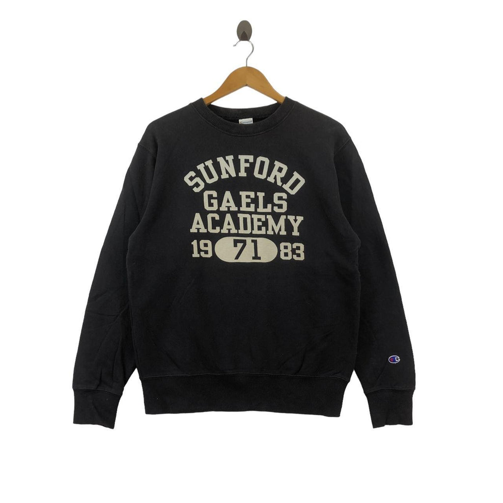 Vintage CHAMPION SUNFORD GAELS ACADEMY 1983 Sweatshirt Sweater Pullover Jumper