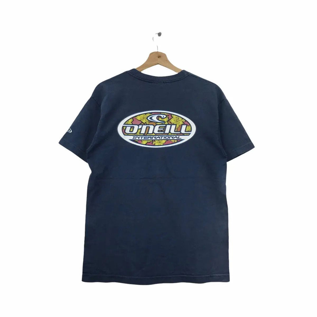 Vintage O’NEILL INTERNATIONAL SURFING Surf Graphic Tee Shirt Single Stitches