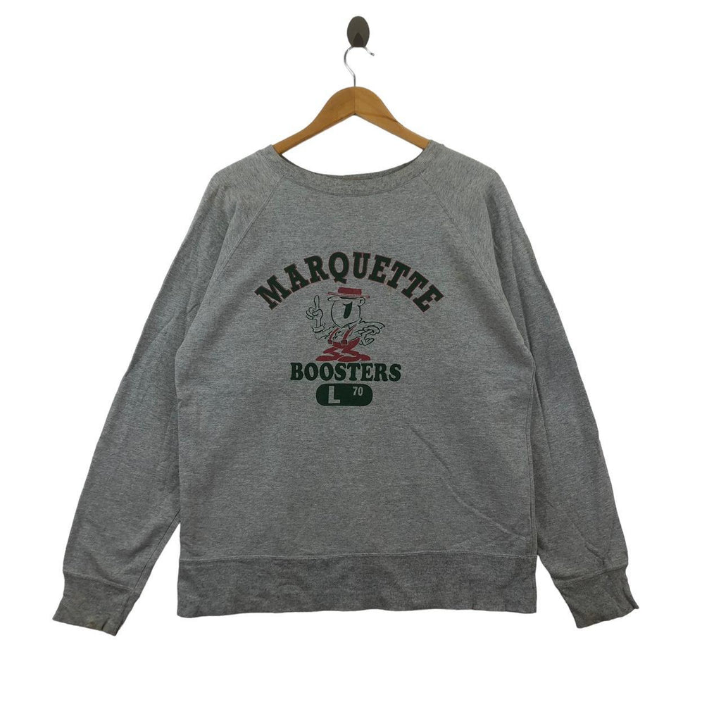 Vintage SUGAR CANE CHESWICK Marquette Sweatshirt Sweater Pullover Jumper Bossters
