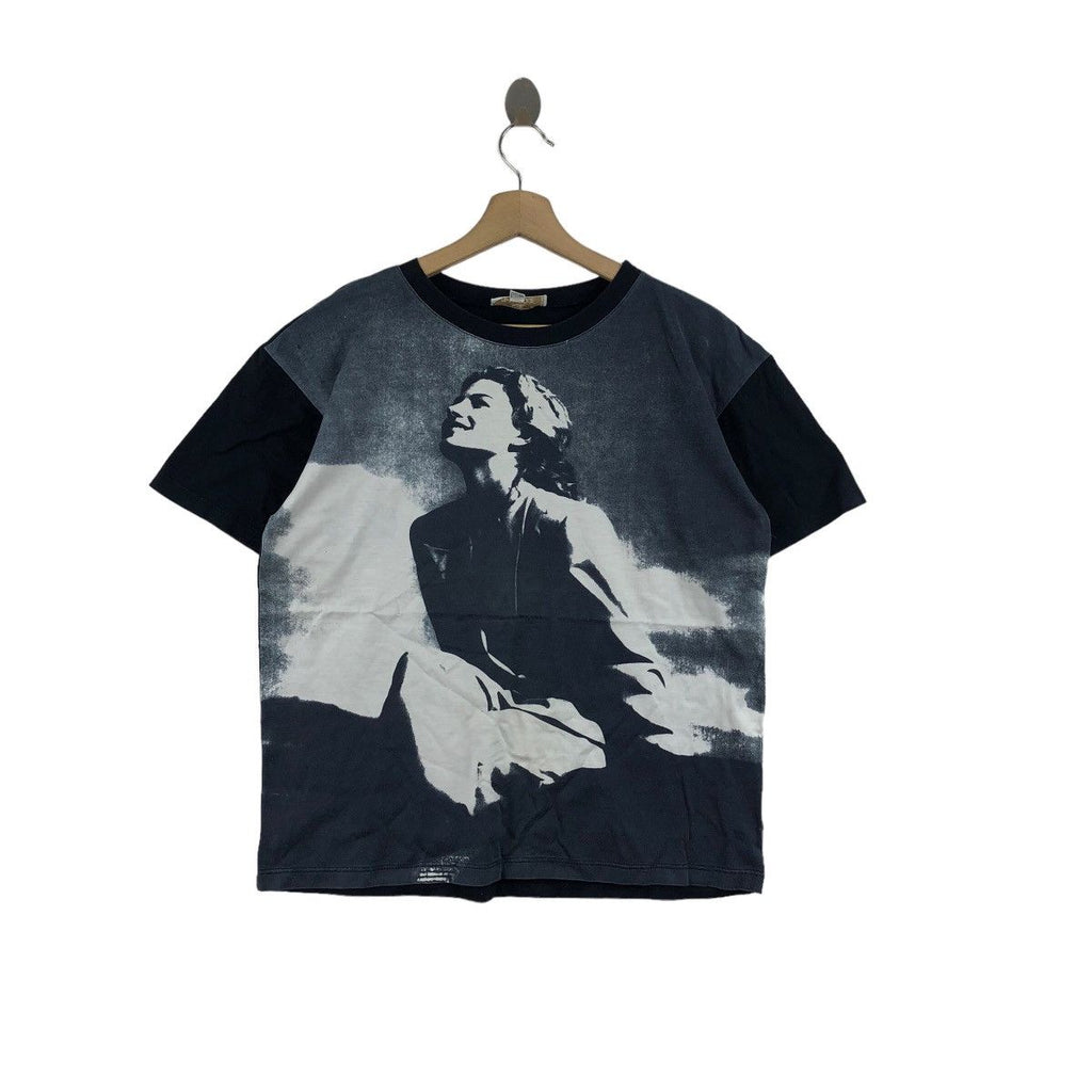 Vintage GONE WITH THE WIND Over Print Made In Italy AOP Tee Shirt Movie Film Classic