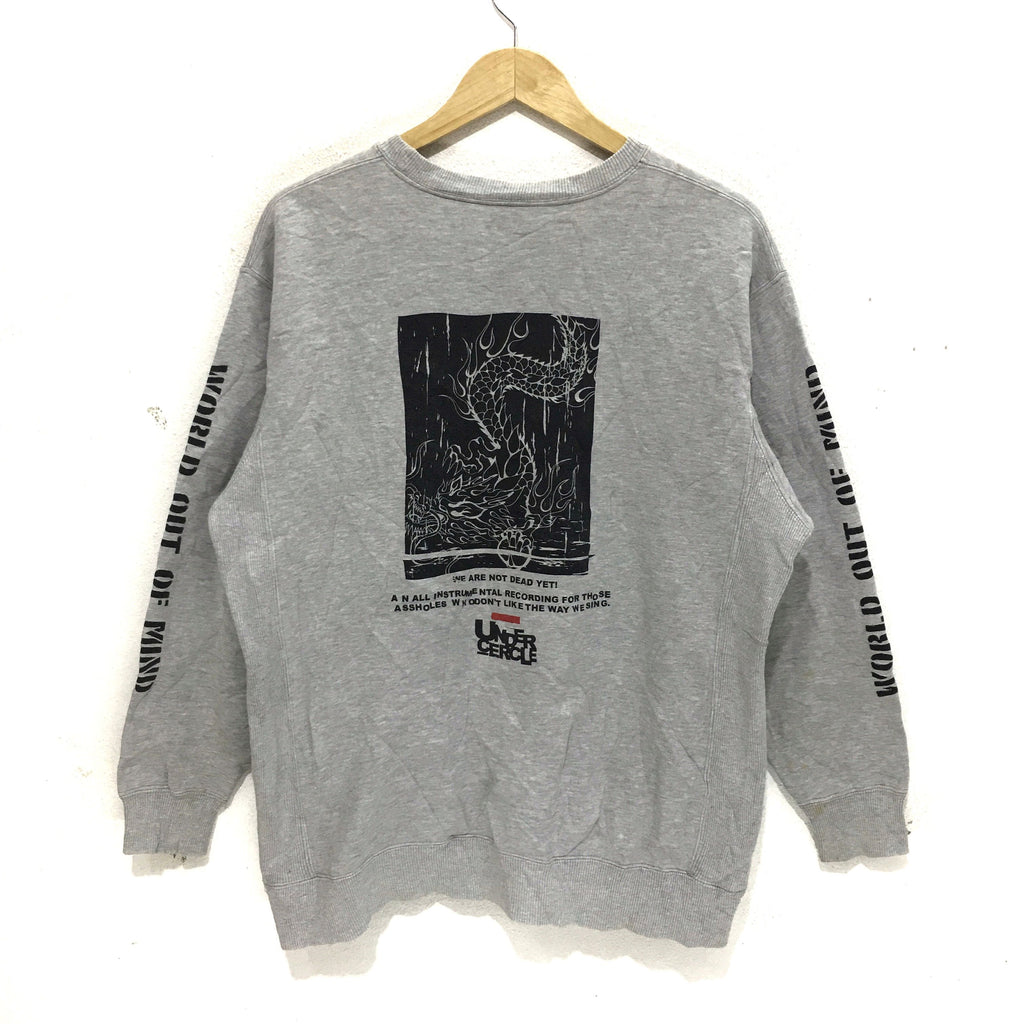 Dig Deep UNDER CERCLE Sweatshirt Pullover Jumper Dragon Sweater&nbsp;