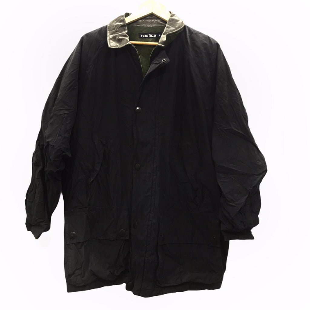 Vintage NAUTICA COMPETITION Sailing Gear Jacket Windbreaker Trench Parka Sweater Sweatshirt