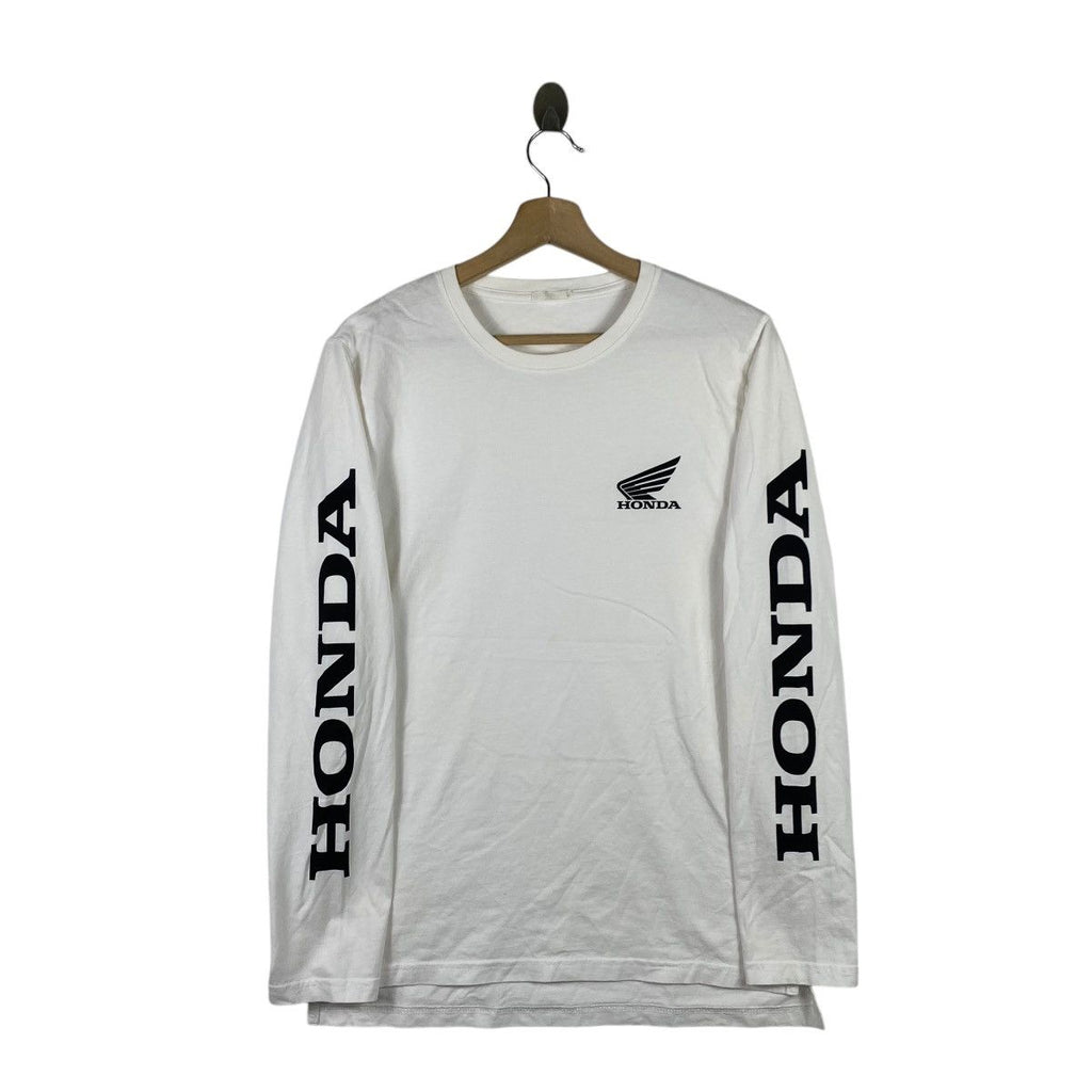 HONDA x GU Motorsport Racing Team Japan JDM Tee Shirt Top Long Sleeve