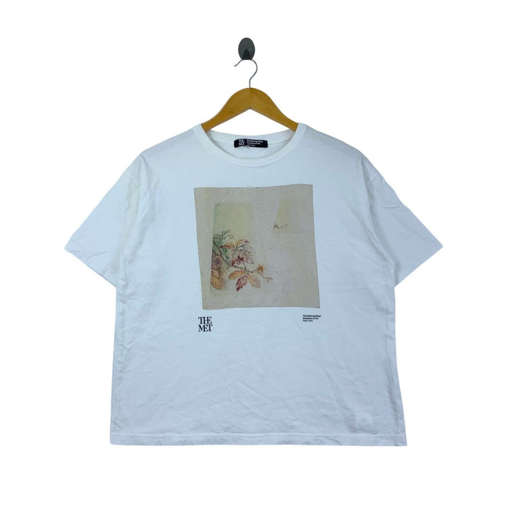 LOUIS COMFORT TIFFANY Lampshade Panel MET Tee Shirt Top New York Museum Of Art Metropolitan