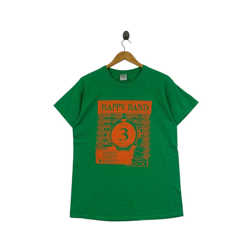 HAPPY BAND JAPAN Kyoto Indie Pop Psychedelic Tee Shirt Top Album Promo