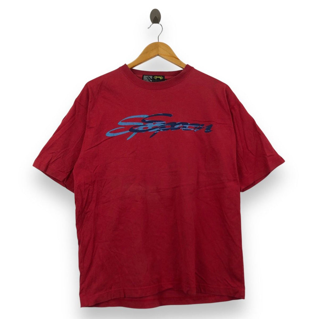 Vintage SPOON UNDERGROUND WEAR Futura Graffiti Tee Shirt Top Stock Logo Artwork