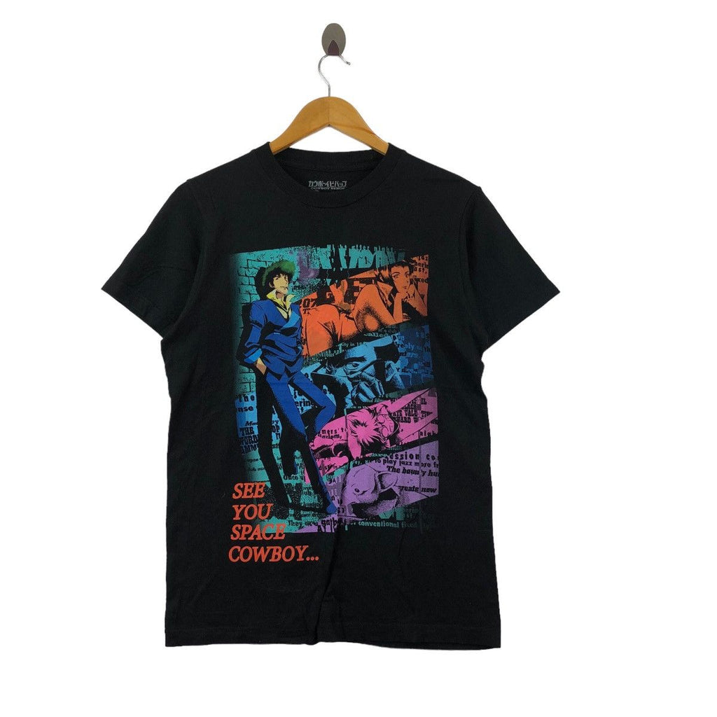 ANIME COWBOY BEBOP See You Space Manga Comrades Tee Shirt Sunrise Keiko Nobumoto