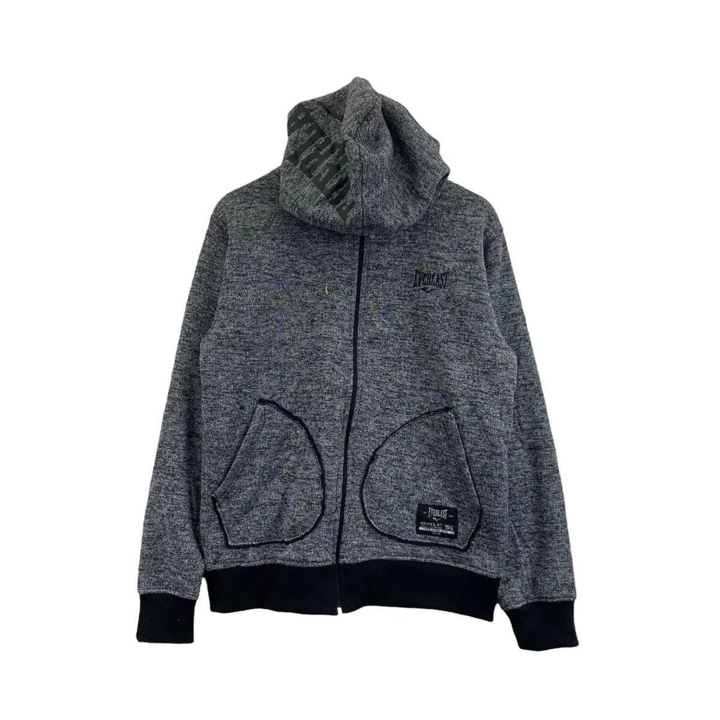 Vintage EVERLAST NEW YORK Boxing Fighter Fleece Jacket Hoodie Sweater