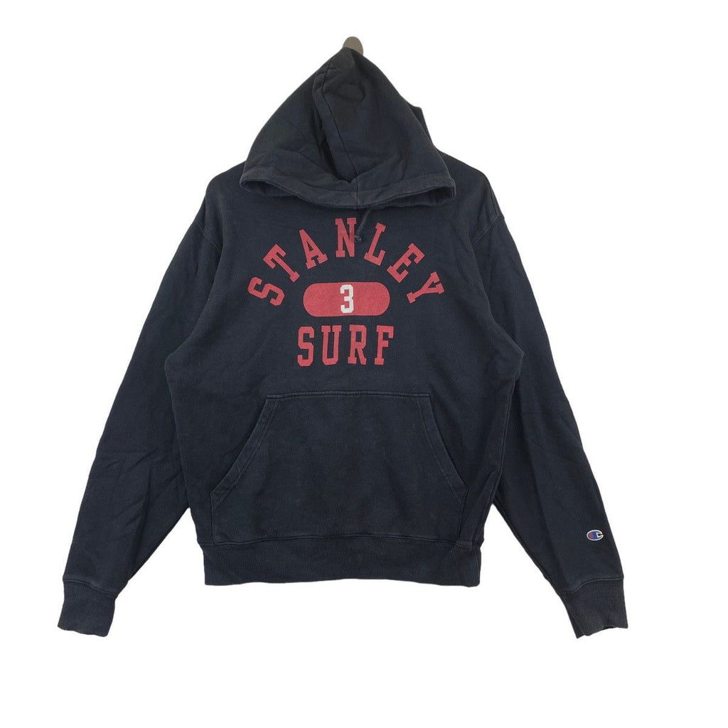 Vintage CHAMPION USA STANLEY SURF Pullover Hoodie Sweatshirt Sweater Jumper