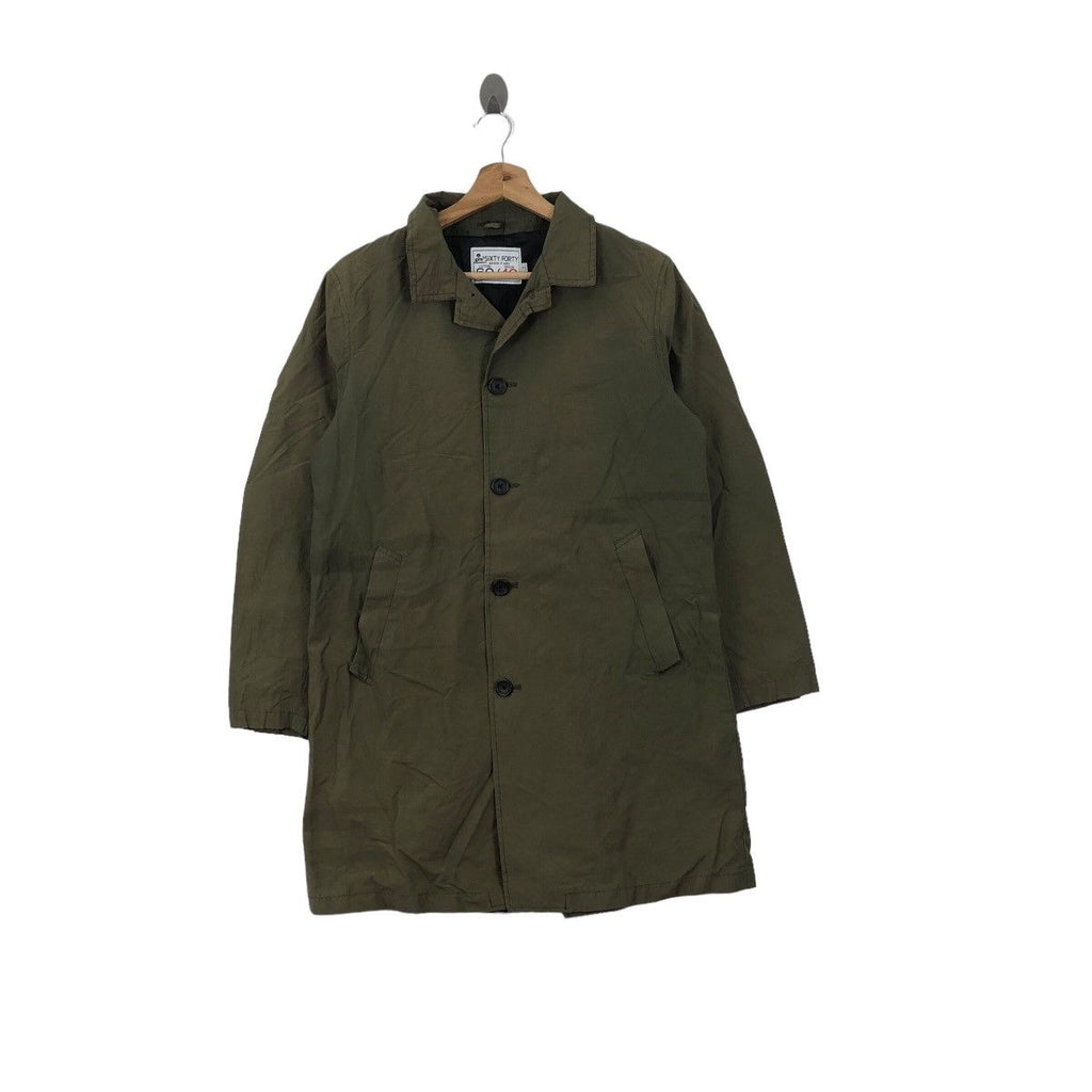 Vtg GRN TOKYO JAPAN Quality Garment Tactical Trench Coat Jacket Windbreaker